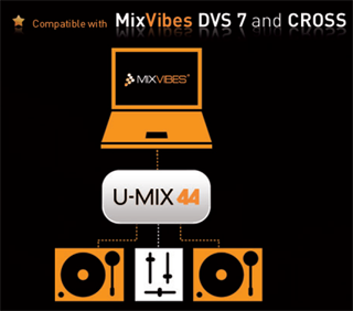 MixVibes CROSSと連携